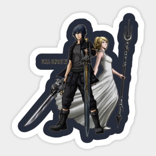 Noct and Luna Sticker